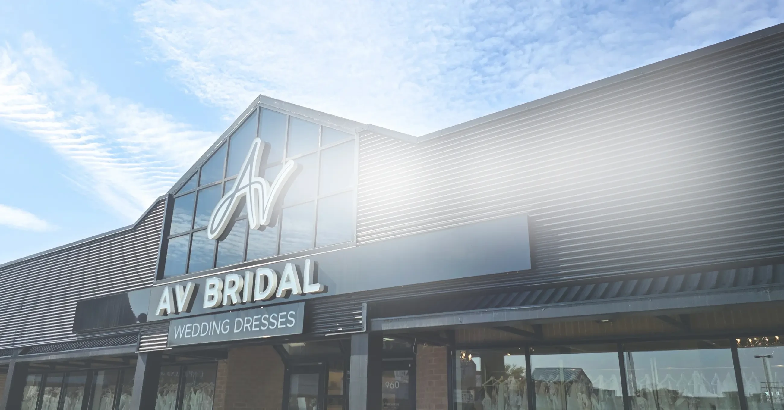 av bridal banner