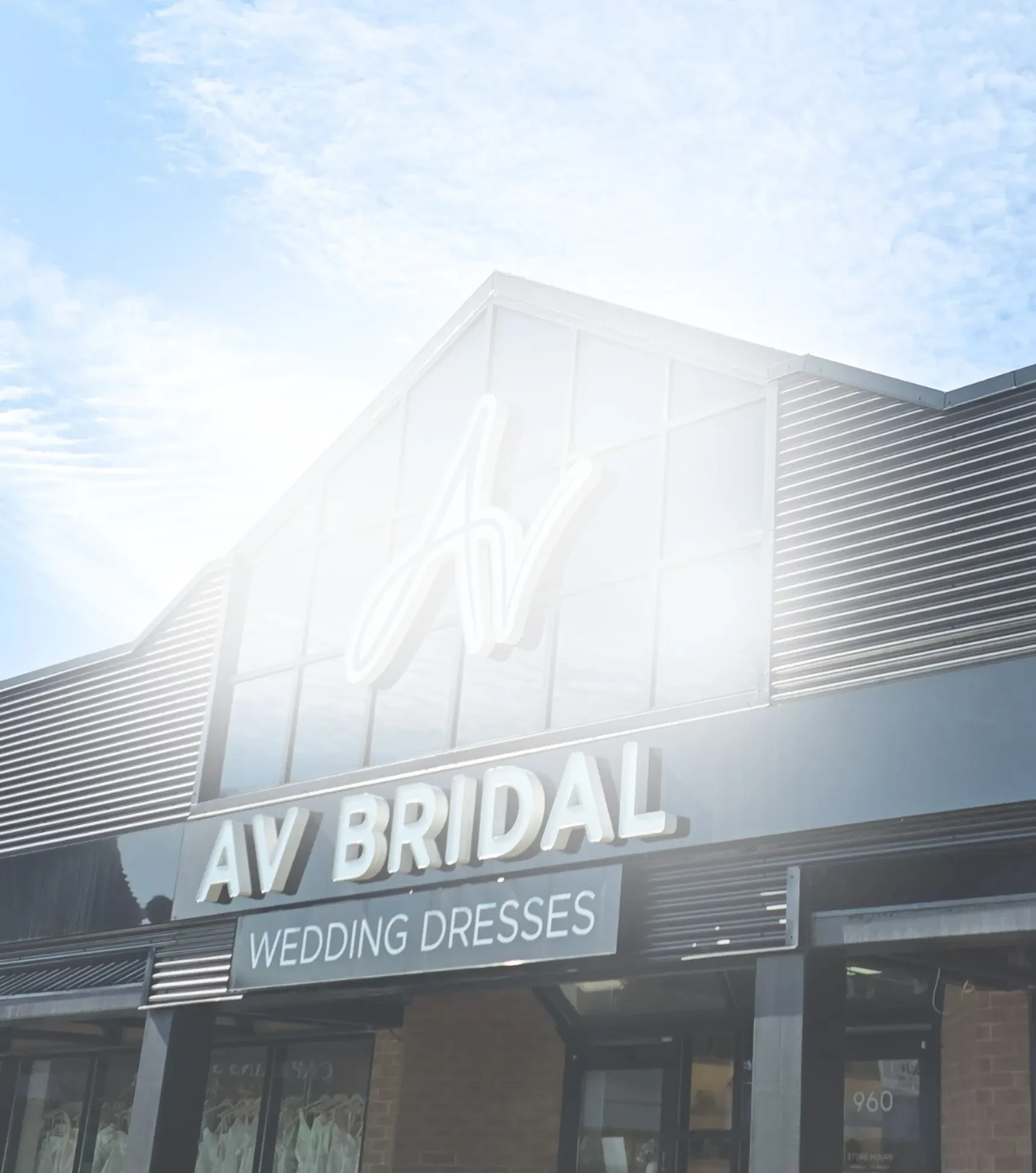 av bridal banner